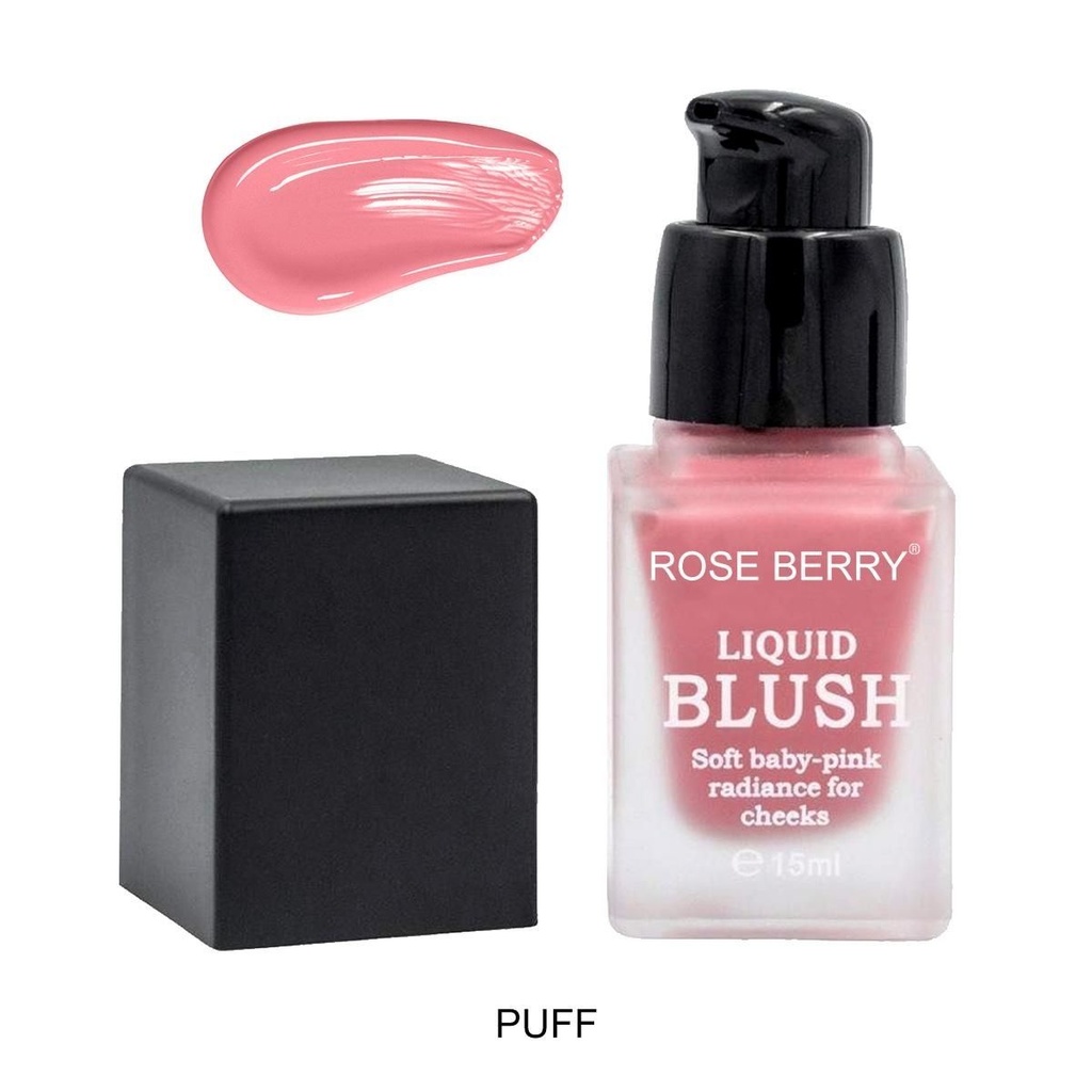 [روز بيري/ Rose Berry] Rose Berry Liquid Blush- PUFF