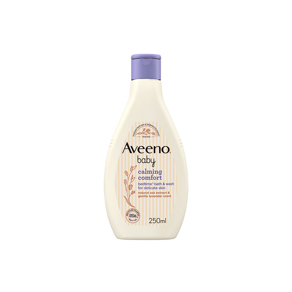 Aveeno Baby Calming Comfort Bedtime Bath & Wash – 250ml