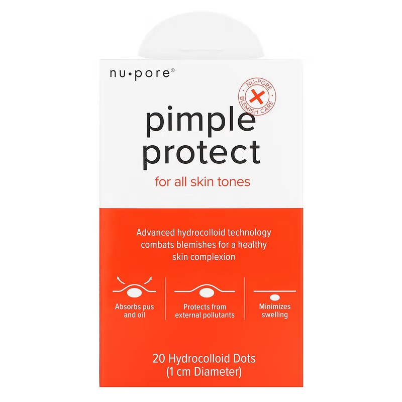 [نو بور/ Nu-Pore] Nu-Pore Pimple Protect - 20 Hydrocolloid Dots