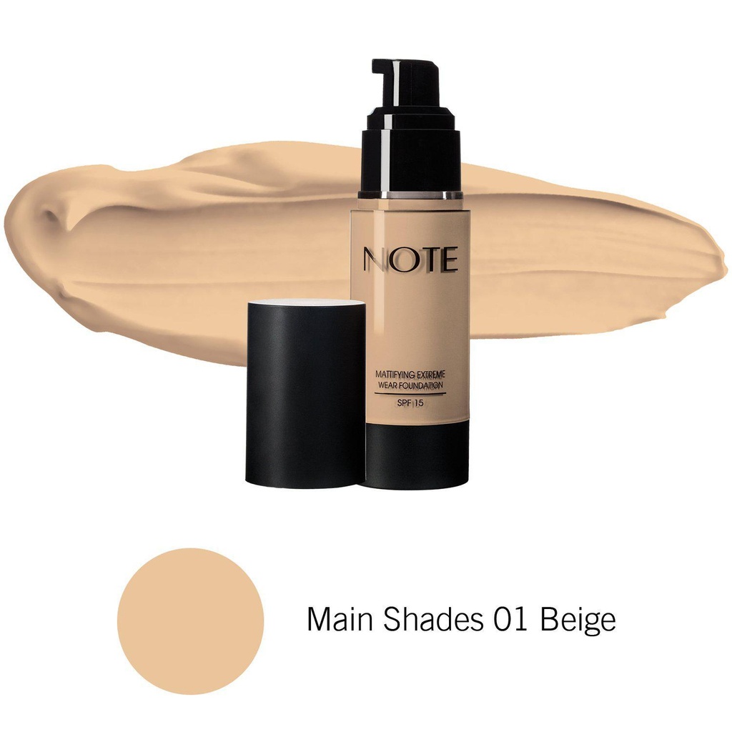 Note Mattifying Extreme Wear Foundation