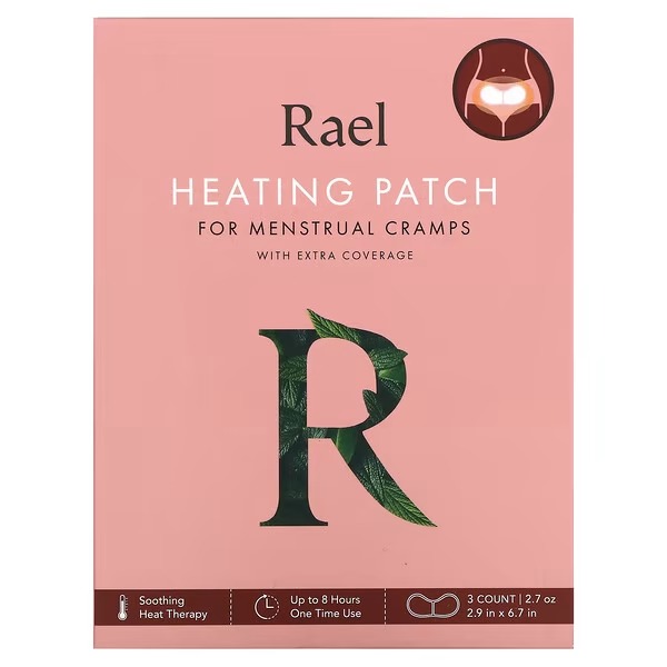 [رايل / Rael] Rael Heating Patch for Menstrual Cramps - 3 Count