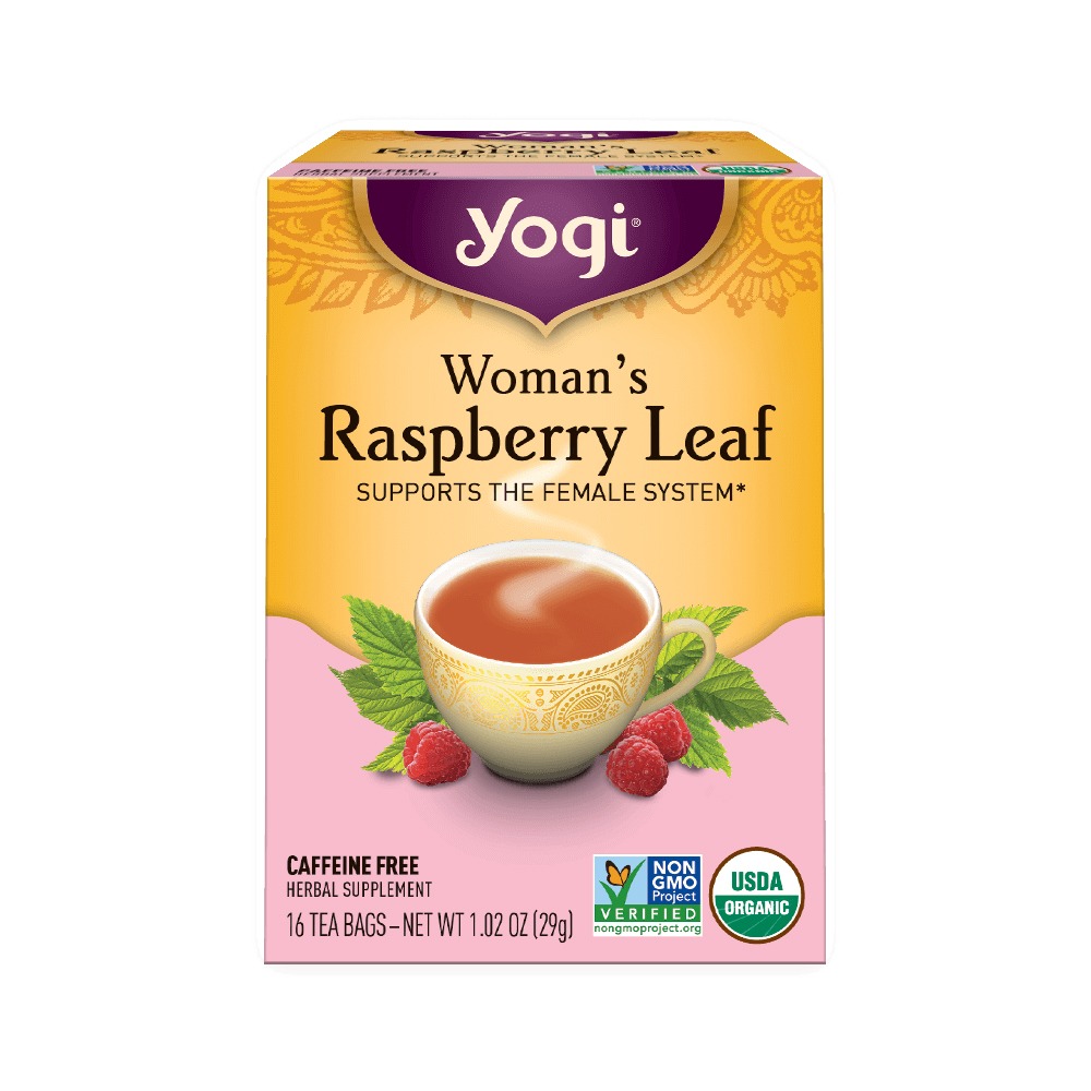[يوجي / Yogi] Yogi Tea Raspberry Leaf Caffeine Free - 16 Tea Bags