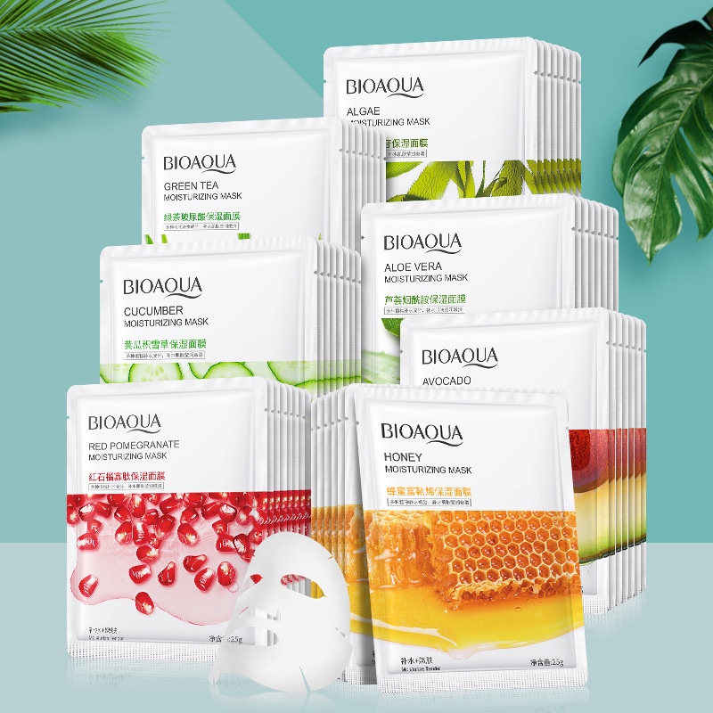 [بيو اكوا / Bioaqua] ماسكات ورقية من بيو اكو - 30 ماسك