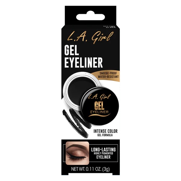 [لاجيرل / L.A Girl] L.A. Girl Gel Eyeliner  - Jet Black