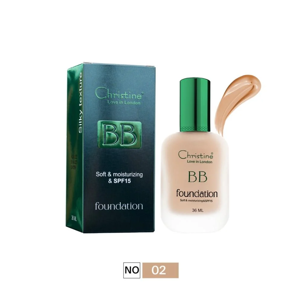 [CH2027] Christine BB Foundation SPF15 Color B02