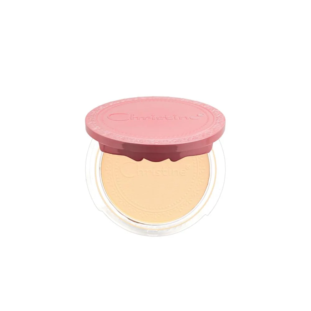 [CH-C2512] بودرة وجه مضغوطة من كرستين -CHP2509 Color01 Amande