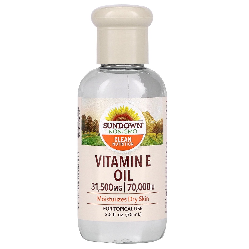 [سن داون / Sundown] Sundown Naturals Vitamin E Oil - 75 ml