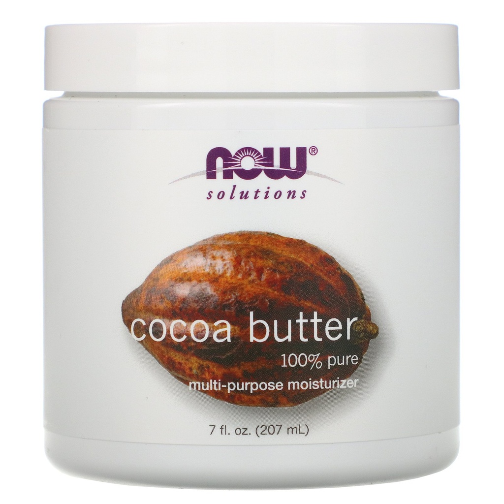 [ناو / Now ] Now Solutions Cocoa Butter - 198 gm