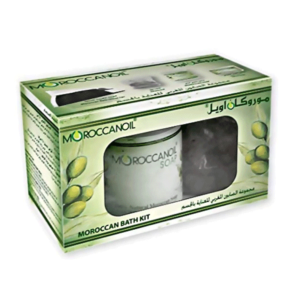 [موروكان اويل / Morocan Oil] Moroccan Soap Set With Olive Oil Extract