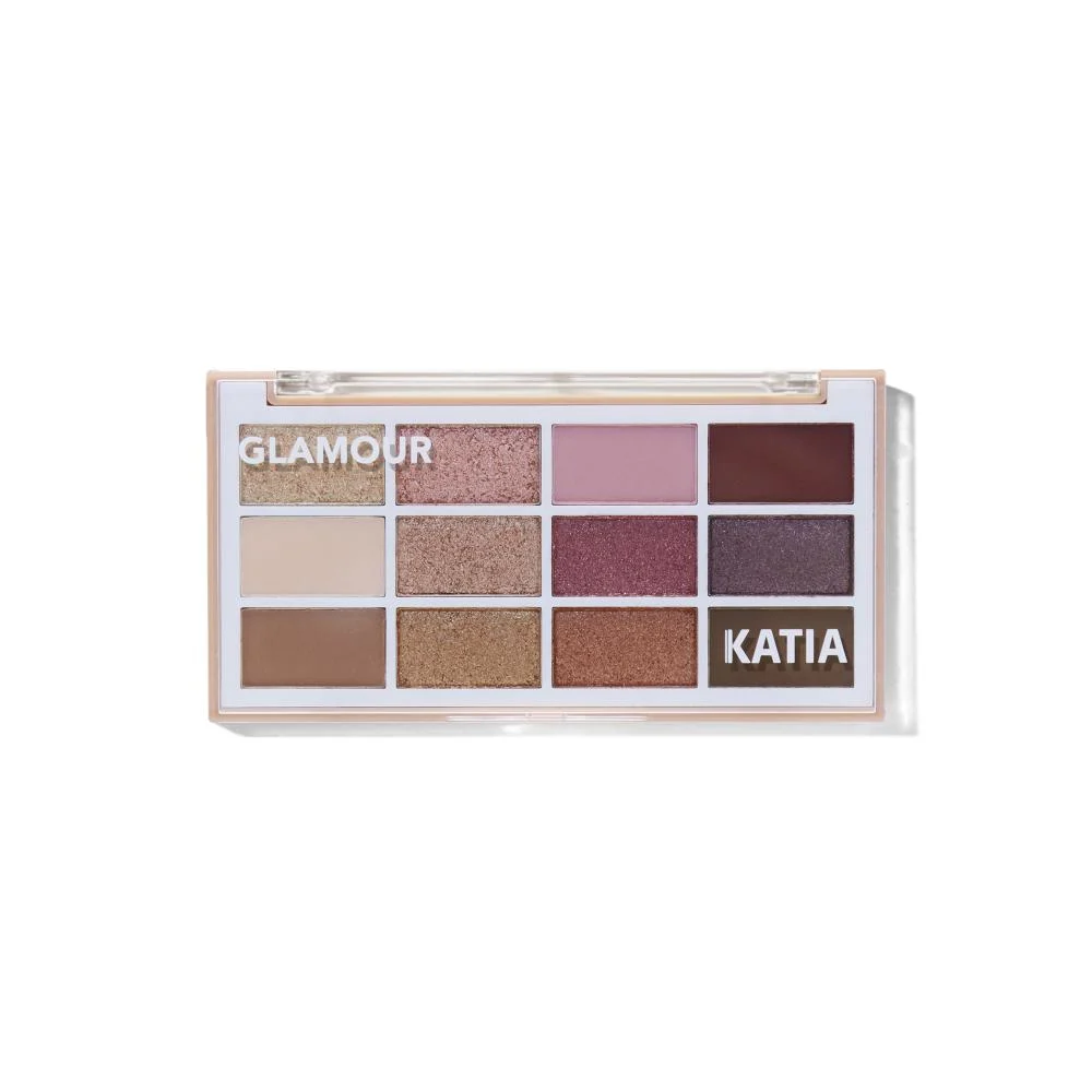 KATIA 12 Eyeshadow Palette -GLAMOUR 