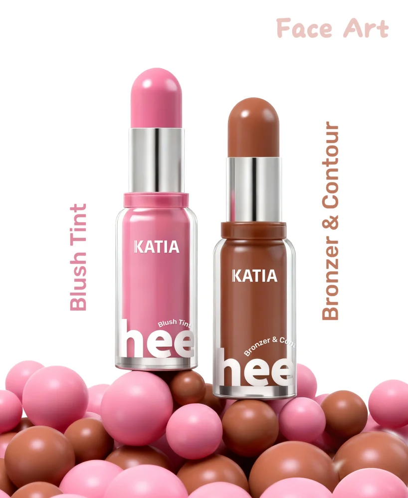 KATIA Set Blush Tint Bronzer & Contour