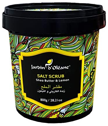 [جاردن اوليان / Jardin Oleane] Jardin Do Leane Salt Scrub With Shea Butter & Lemon - 800g