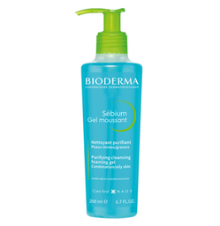 [بيوديرما / Bioderma] غسول سيبيوم للبشرة الدهنية من بيوديرما - 200 مل