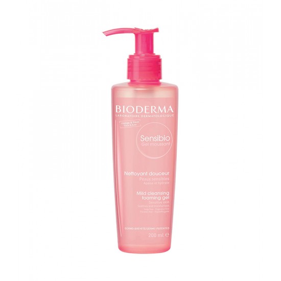 [بيوديرما / Bioderma] Bioderma Sensibio Sensitive Foaming Face Wash Gel - 200 ml