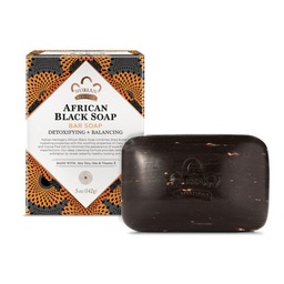 [نوبيان هيرتاج / Nubian Heritage] Nubian Heritage African Black Bar Soap - 142g