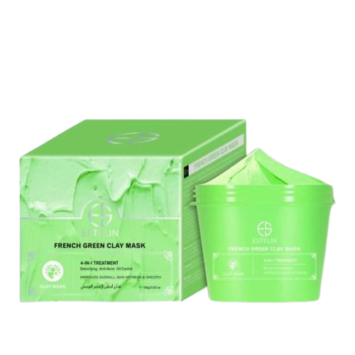 [إيستلاين/ ESTELIN] Estelin French Green Clay Mask - 100g