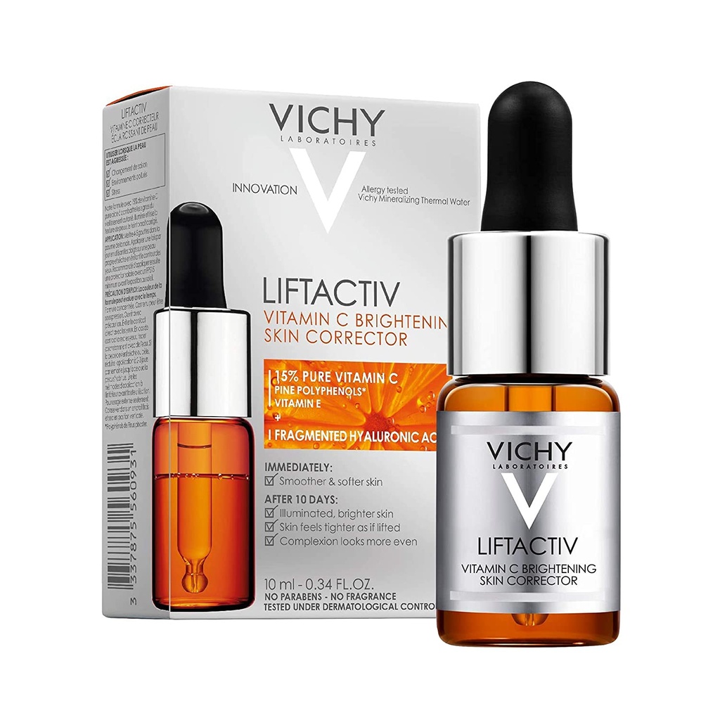 [فيتشي/ Vichy] Vichy LiftActiv Vitamin C Serum Brightening Skin Corrector - 10 ml