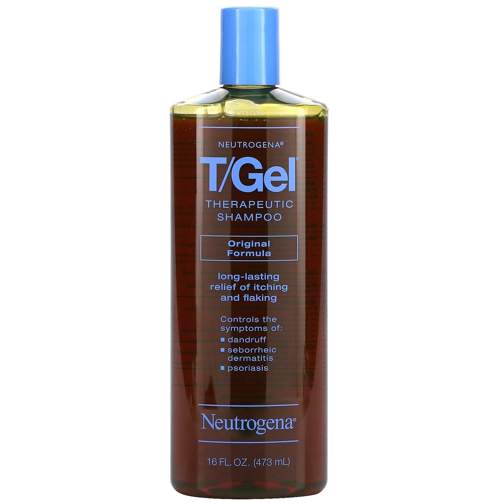 [نيتروجينا/ Neutrogena] Neutrogena T/Gel Therapeutic Shampoo Anti-Dandruff - 473 ml