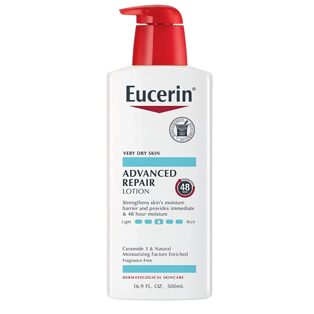 [يوسيرين / Eucerin]  Eucerin Advanced Repair Lotion - 500ml