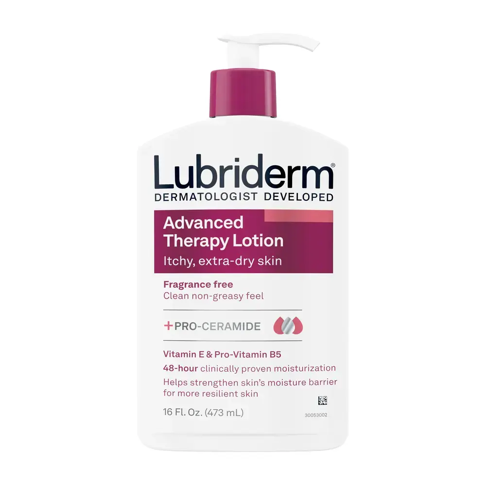 [لوبريديرم / Lubriderm]  Lubriderm Advanced Therapy Lotion Itchy, Extra-Dry Skin - 473 ml