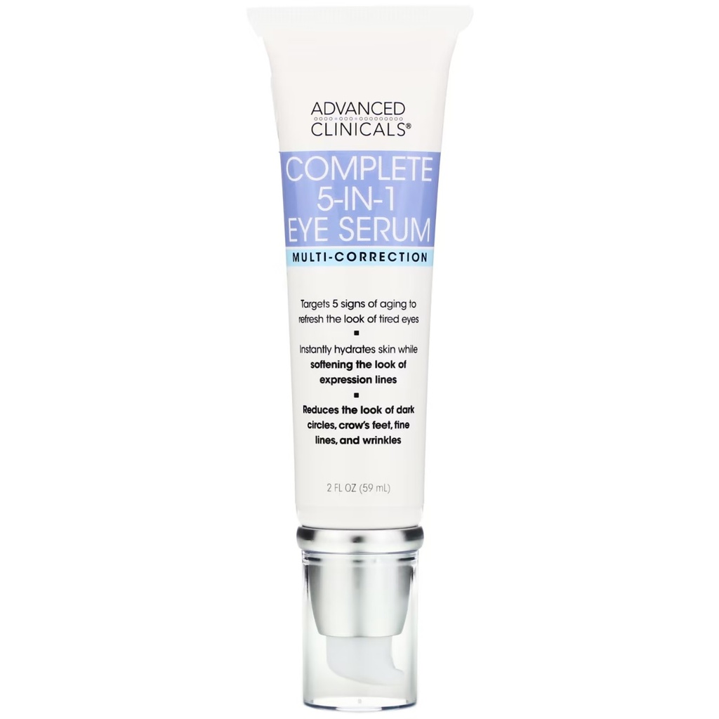 [ادفانسد كلينيكالز / Advanced Clinicals] Advanced Clinicals Complete 5-in-1 Eye Serum Multi-Correction - 59 ml